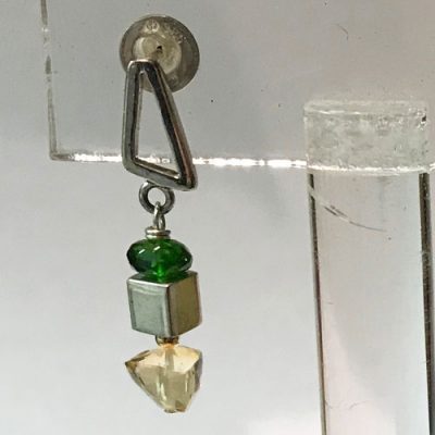 Earrings - Citrine-Peridot