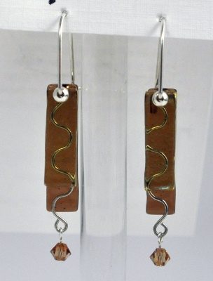 Earrings - Fused Glass WF