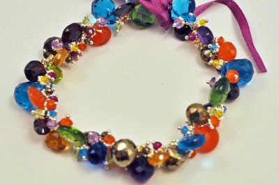 Jewel Jellybean Bracelet by Tashka