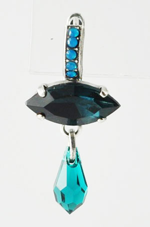 Blues Crystal Earrings