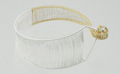 Half Cuff in Silver and Gold