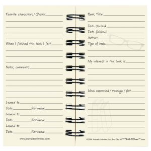 Mini Readers Journal