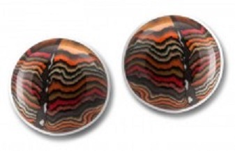 Porcelain Cufflinks - Babylon