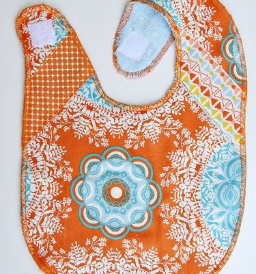Bib-Orange Kaleidoscope