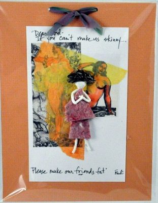 Handmade Paper Wall Plaque - "Dear Lord..."