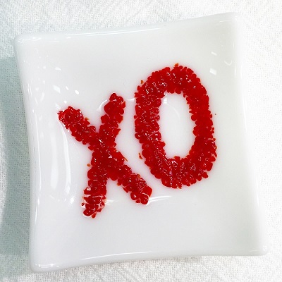 XO Glass Mini Tray