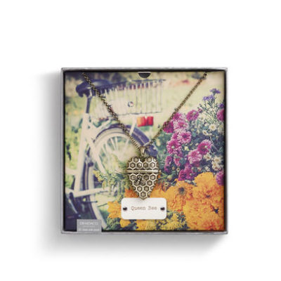 Story Heart Pendant - Queen Bee