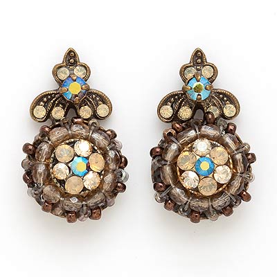 Vintage Topaz Earrings