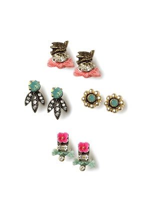 Spring Studs Earring Set