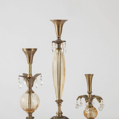 Amberesque Candlesticks by Harlequin Designs