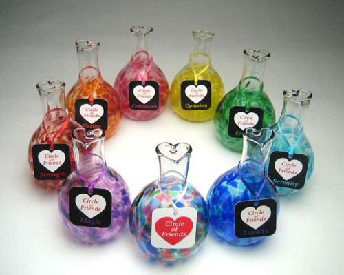 Circle of Friends Glass Vases - Assorted