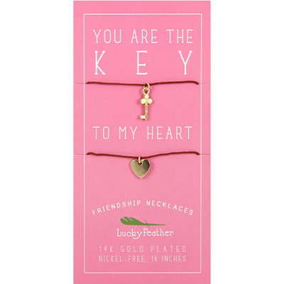 Friendship Necklace - Key to my Heart