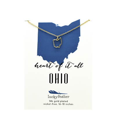 State of Ohio Necklace