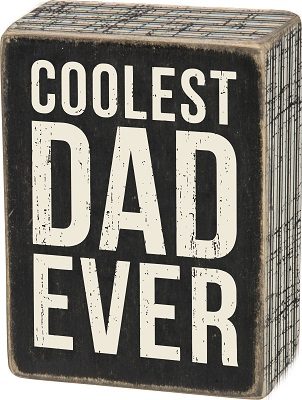 Box Sign - Coolest Dad