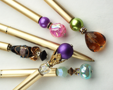 Limited Edition Brass Desk Pens