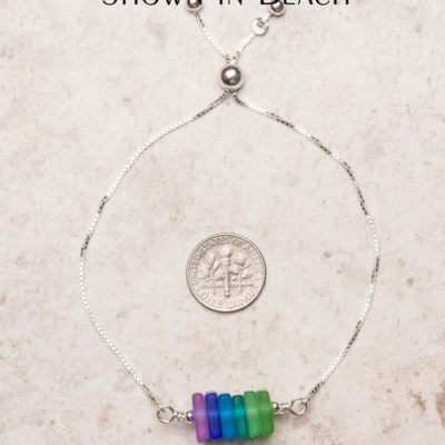 Seaglass Trapeze Bracelet - Assorted Colors