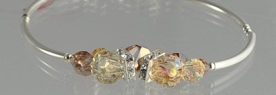 Golden Crystal Bracelet