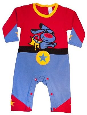 Super Hero Dog Coveralls