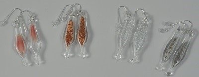 Glass Capsule Earrings