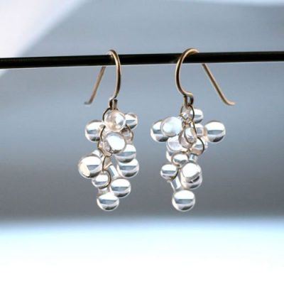 Ocean Earrings - Clear