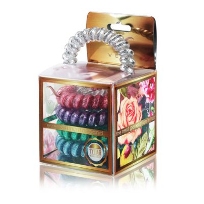 Snow Glitter Blend Stretch Hairbands