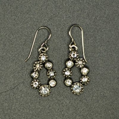 Lei Silver Crystal Earring by Rook + Crow