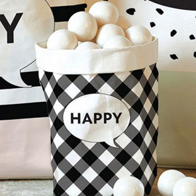 Small Paper Bag - Happy