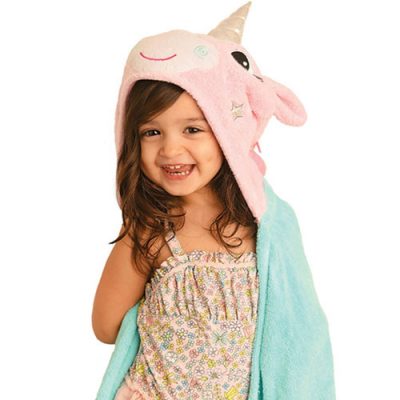 Zoocchini Hooded Towel - Alli the Alicorn