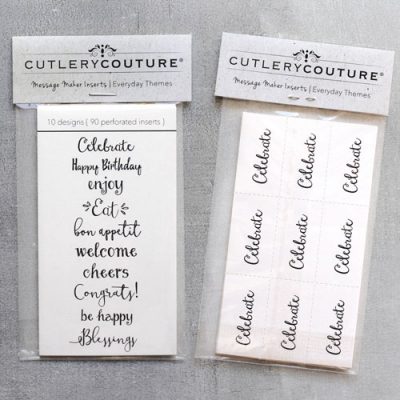 Message Maker Paper Inserts - Everyday Collection