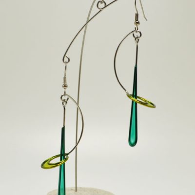 Drop in the Bucket Kinetic Earrings