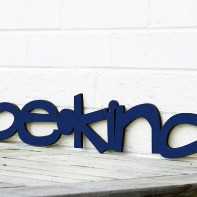 Be Kind Wall Art Plaque