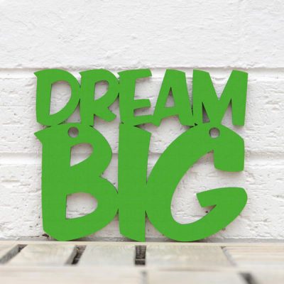 Dream Big Wall Plaque - Small