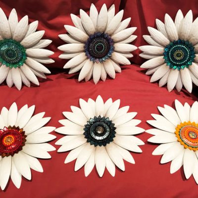 Mosaic Garden Flowers