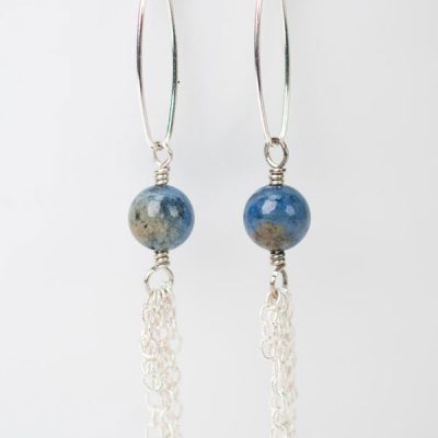 Cascades Durmuorterite Tassel Earrings