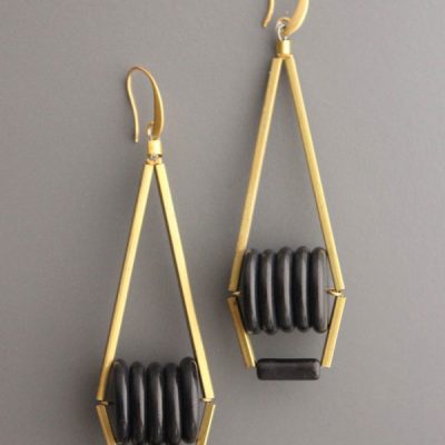 Geometric Dangle Earring