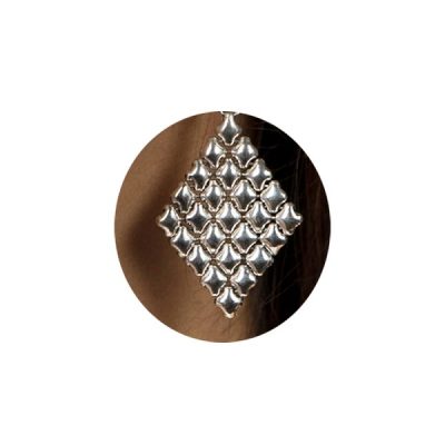 Liquid Metal Chrome Earrings