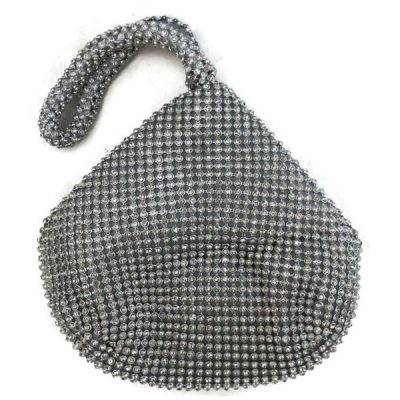 Silver and Crystal Handbag