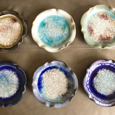 Pillar Candle Holder - Pottery