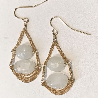 Moonstone Earrings
