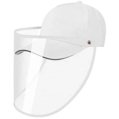 Sequin Safety Hat - White