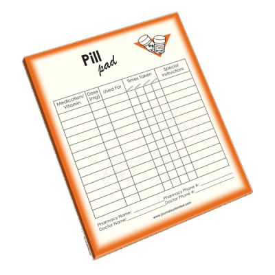 Pill Note Pad