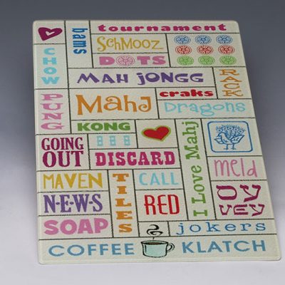 Mah Jongg Cutting Board