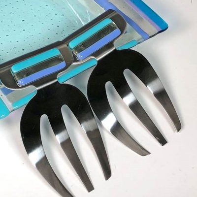 Aluminum Salad Servers - Beach House