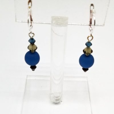 Triple Crystal Drop Earring