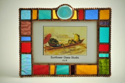 Bright Glass Coin Frame - 4x6