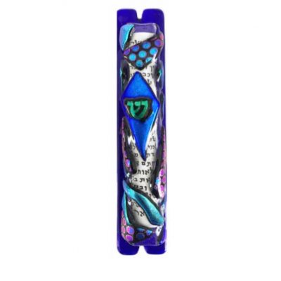 Dichroic Glass Mezuzah
