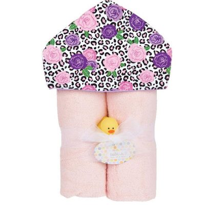 Deluxe Hooded Towel Plush - Wild Flower