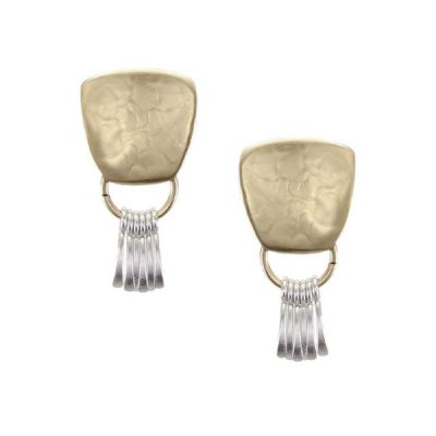 Tapered Square with Ring and Fringe Clip