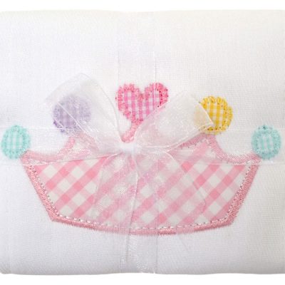 3 Marthas Princess Burp Cloth
