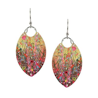 Confetti Meadow Oval Earring